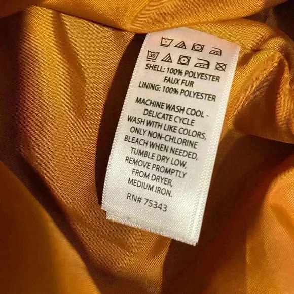 Tommy Bahama Blue and Orange Fleece Zip Up Mock Neck Jacket Boys Size 10 - Picture 6 of 10